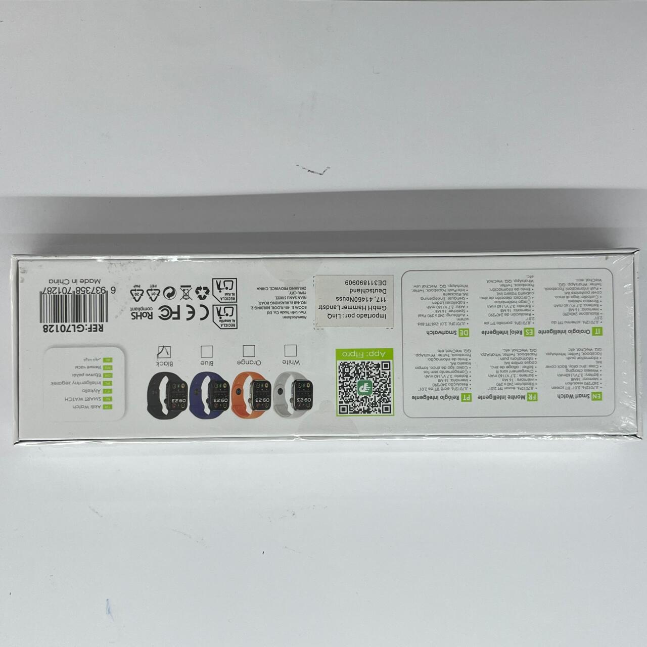 Smart Watch con Pantalla TFT 2.01”