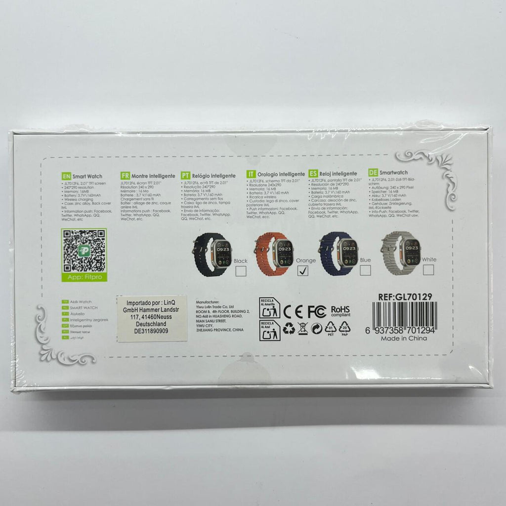 Smart Watch con Pantalla TFT 2.01”